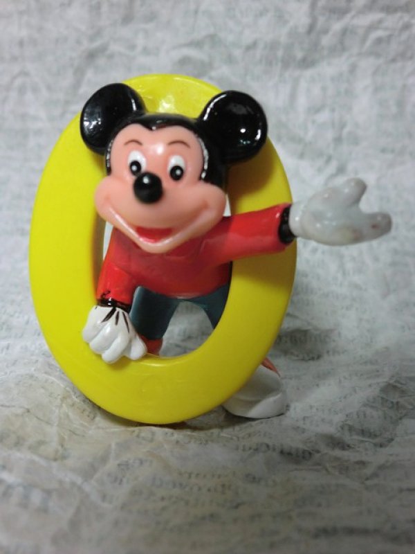 画像1: ミッキーマウス・ナンバー0PVCフィギュア (1)