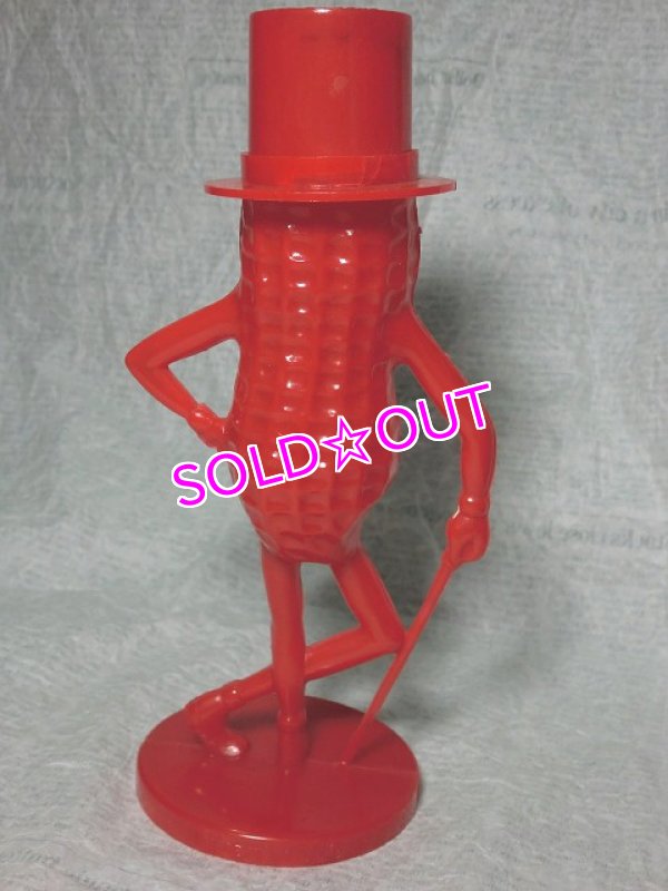 画像2: ミスターピーナッツ貯金箱（赤） (2)