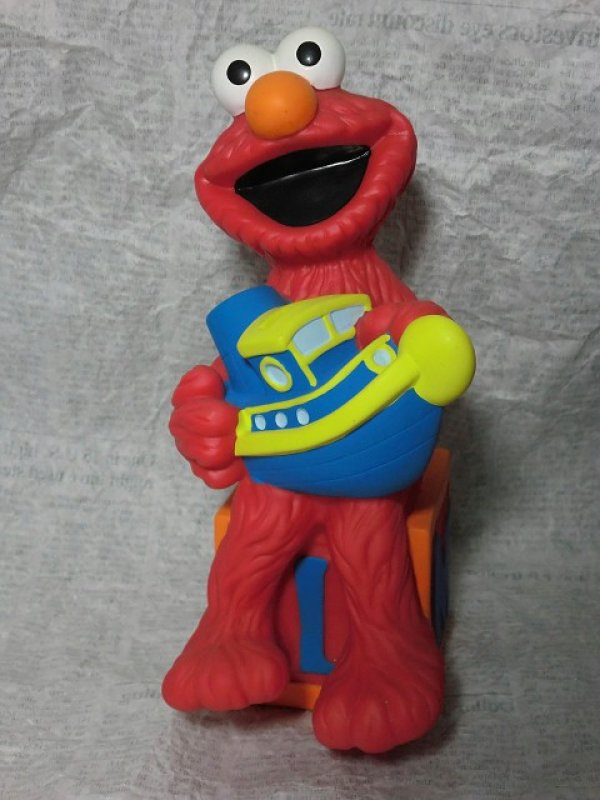 画像1: エルモ貯金箱 (1)