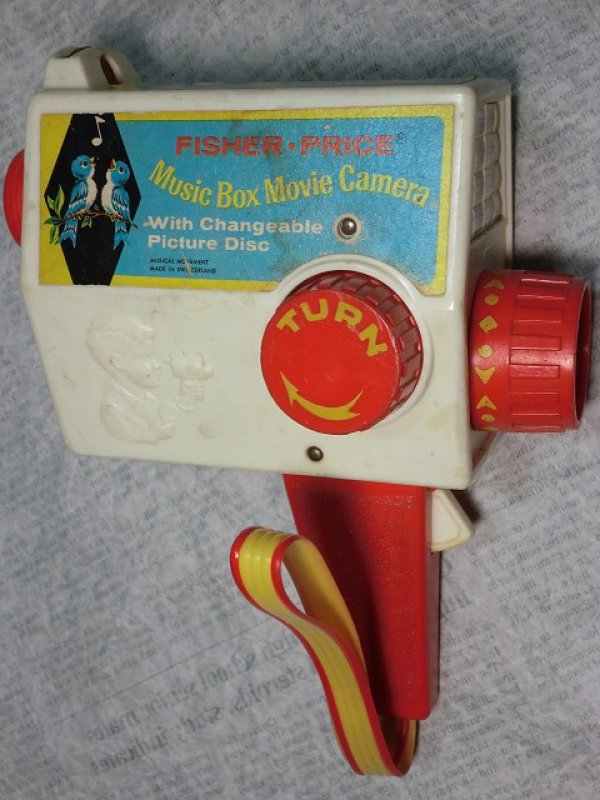 画像1: フィッシャープライス・ムービーカメラ(ディスク） (1)