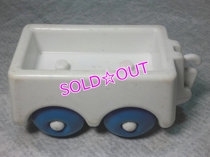 画像7: リトルタイクス・トドルトッツ・四角レッド&ホワイト連結カー (7)