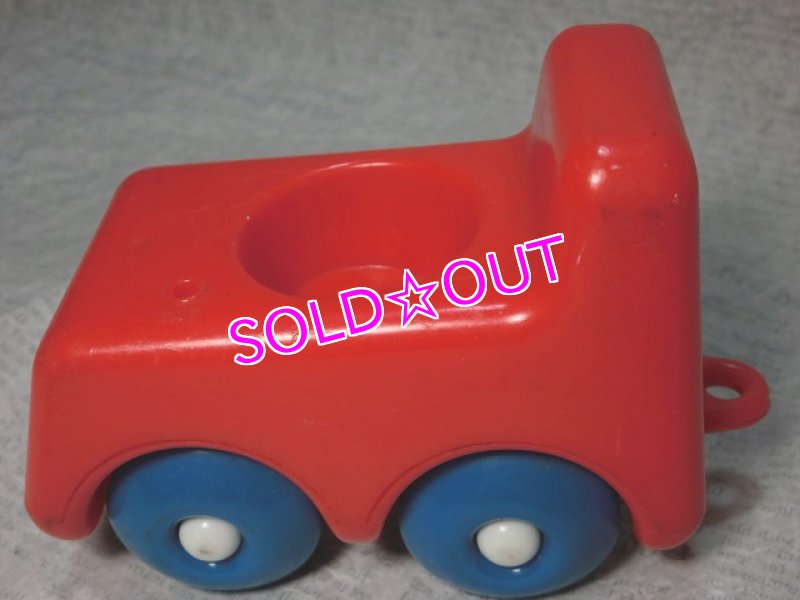 画像3: リトルタイクス・トドルトッツ・四角レッド&ホワイト連結カー (3)