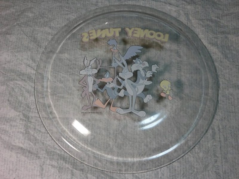 画像2: ルーニーテューンズ・ガラスプレート (2)