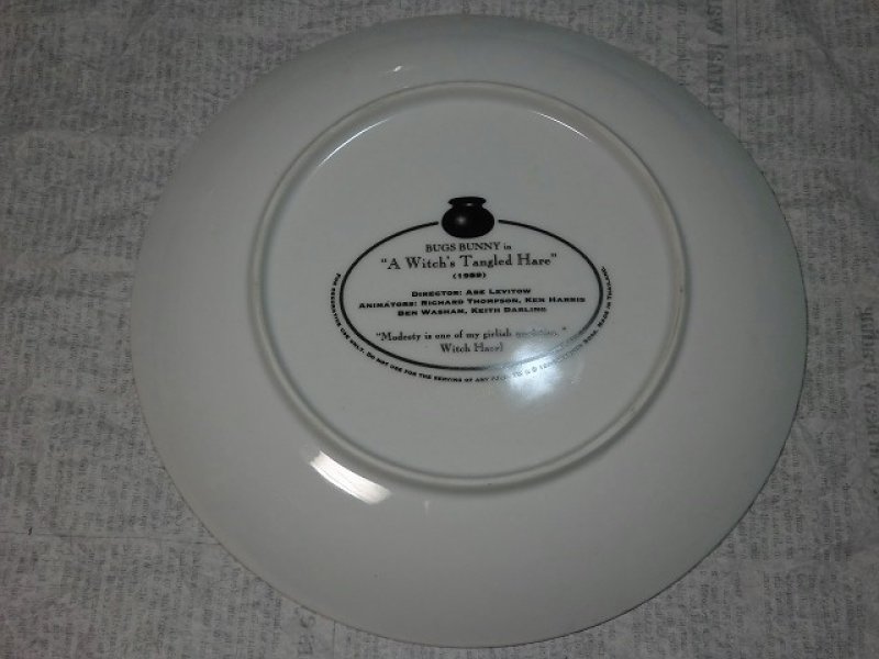 画像2: バッグスバニー・ウィッチヘーゼルプレート (2)