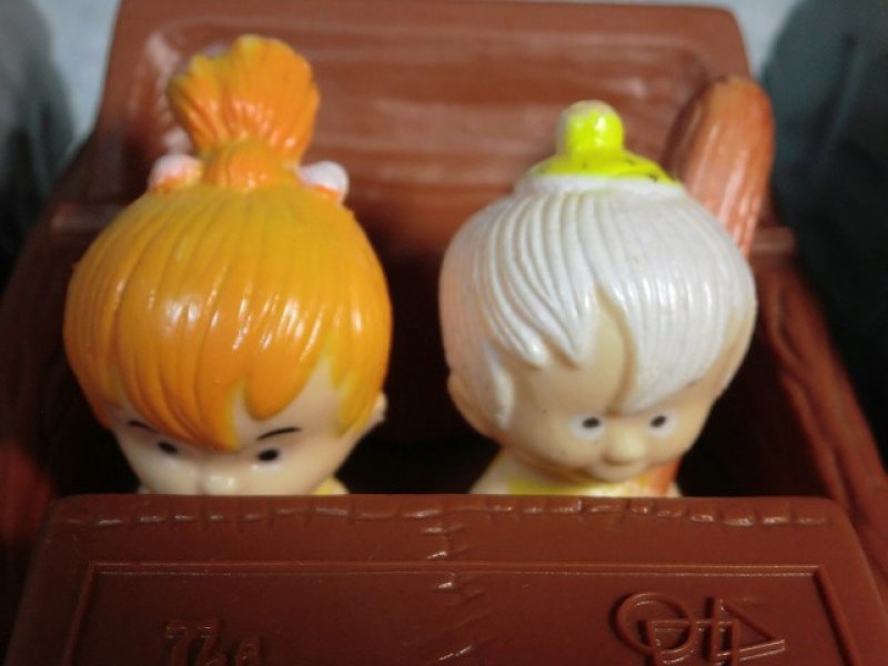 画像6: フリントストーン・両面カープルトイ (6)