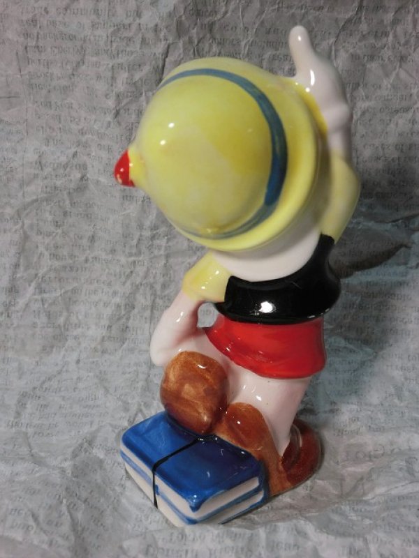 画像2: ピノキオフィギュア（右手上指さし） (2)