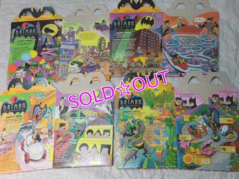 画像4: バットマンセットミールボックス付き (4)
