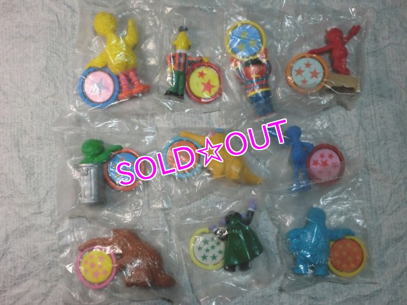 画像2: セサミストリート数字PVCフィギュアセット（P） (2)