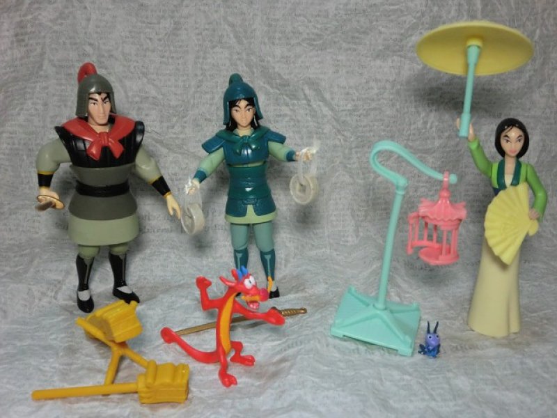 画像2: ムーランフィギュアセット (2)