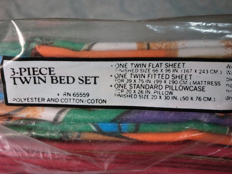 画像2: ミュータントニンジャタートルズ・シーツ&枕カバーセット (2)