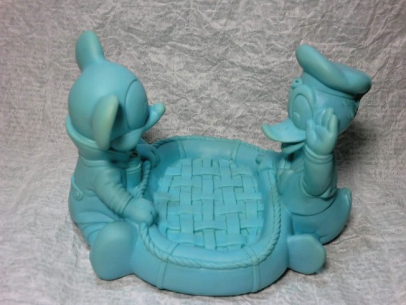 画像2: ミッキーマウス&ドナルドダックラバードール（水色） (2)