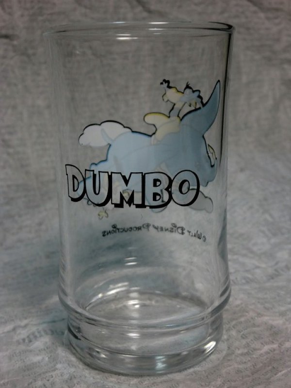画像2: ダンボ&クロウ柄・グラス (2)