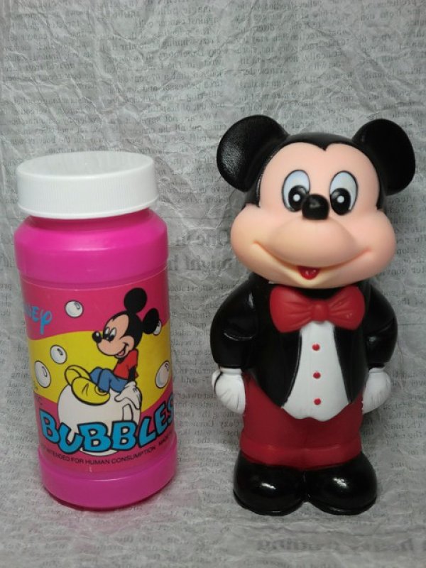 画像1: ミッキーマウス・シャボン玉ボトル (1)