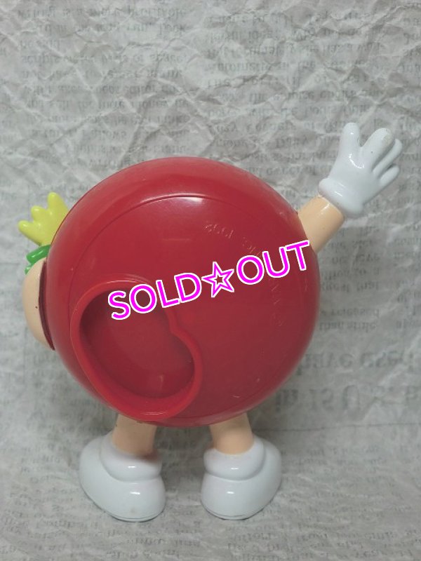 画像2: m&m'sディスペンサー・赤花束 (2)