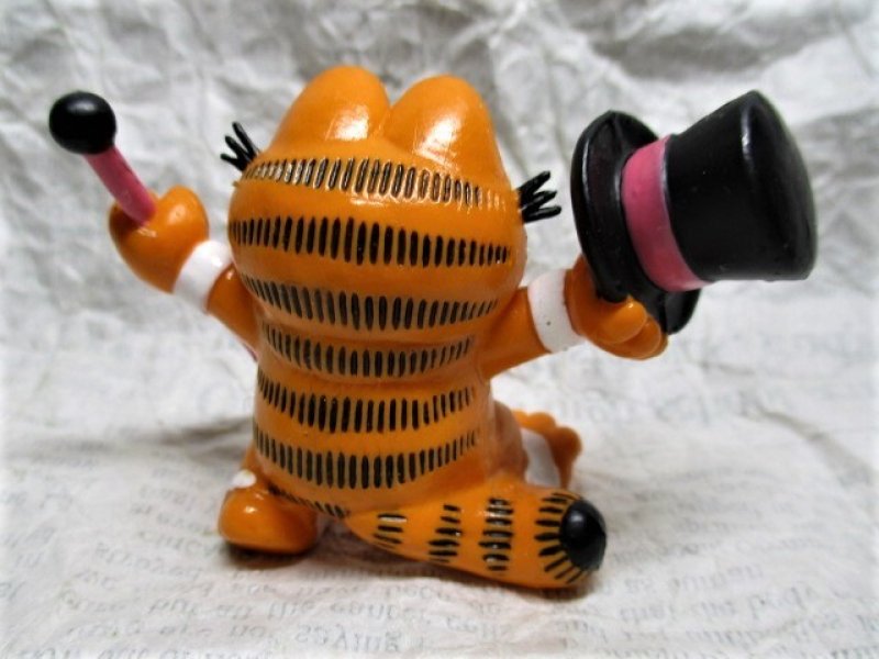 画像2: ガーフィールドフィギュア（ハット＆ステッキ） (2)