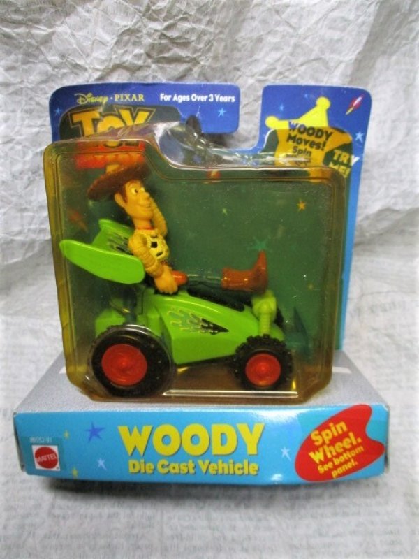 画像1: ウッディ・ダイキャストビークル (1)