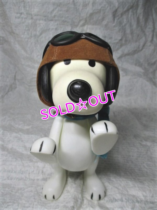 画像1: スヌーピーフライングエース・ポケットドール (1)