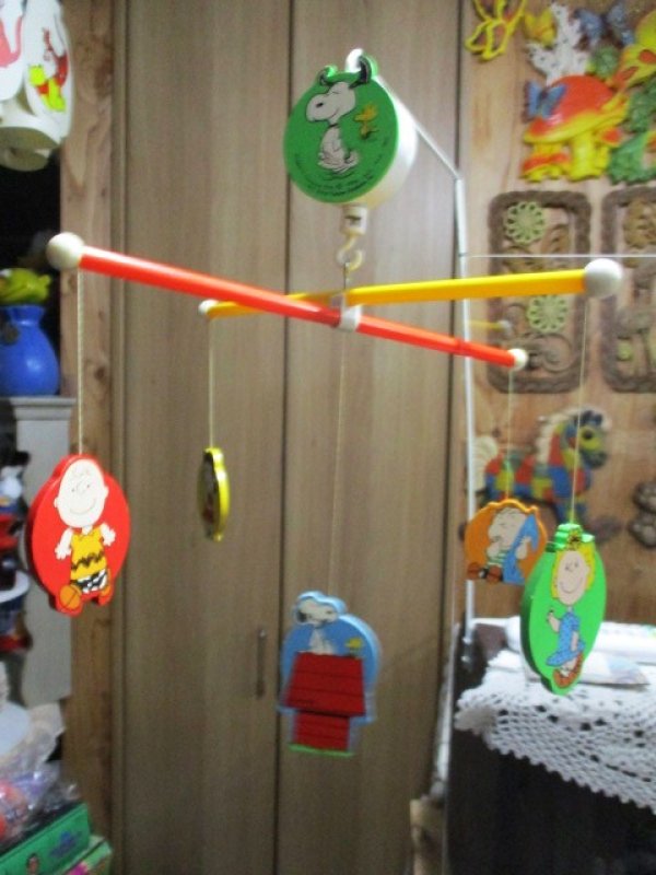 画像1: ピーナッツ・ミュージカルモビール (1)